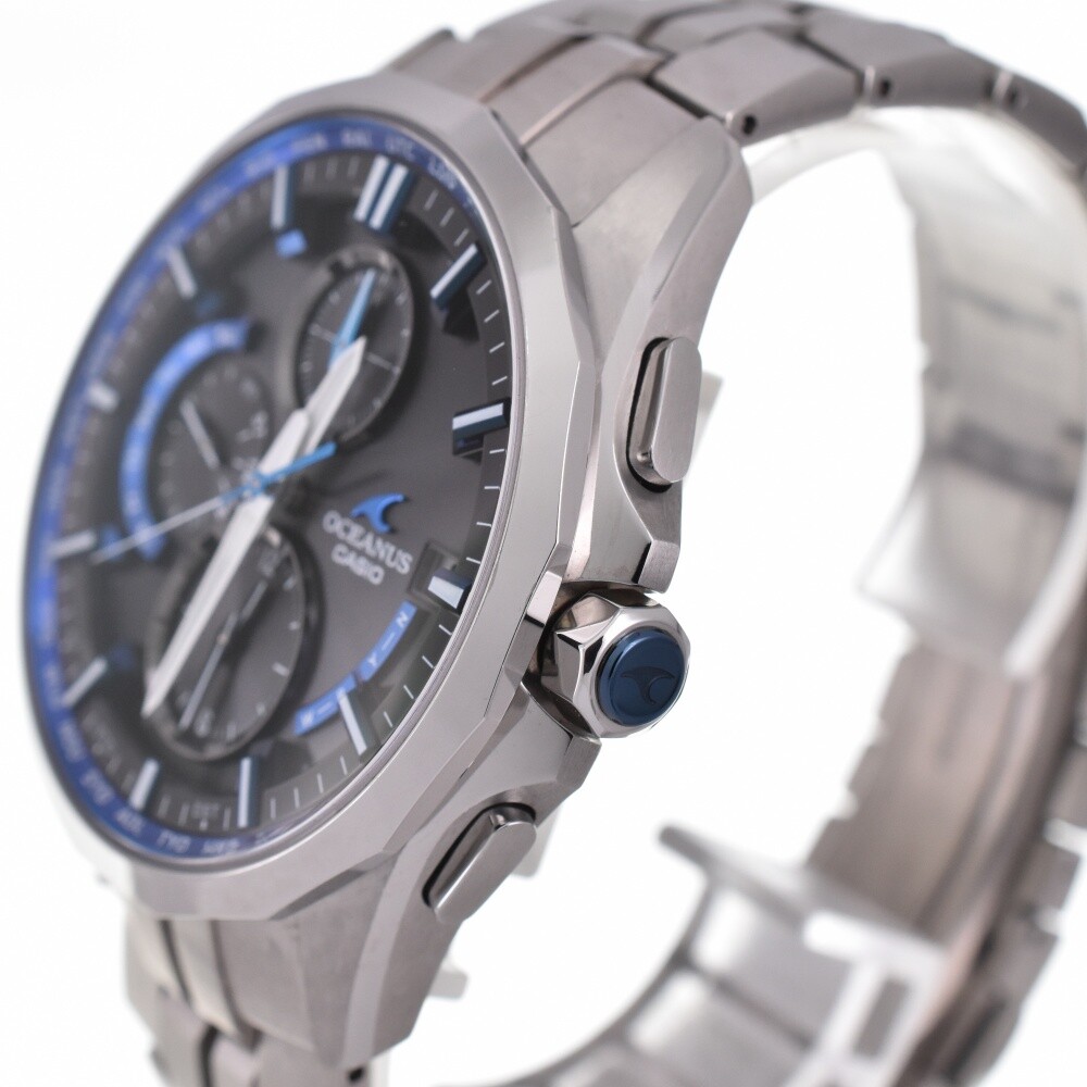 CASIO Oceanus Manta OCW-S3000-1AJF titanium Solar Powered CASIO Oceanus Manta OCW-S3000-1AJF titanium Solar Powered