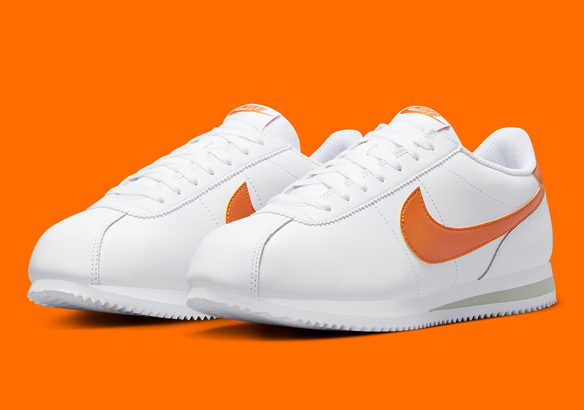 Мужские кроссовки в стиле ретро Nike Cortez White Campfire Orange DM4044-102 sz 15 2023