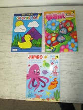 Lot of 7 Coloring, Activity, Color By Number Books, NEW
