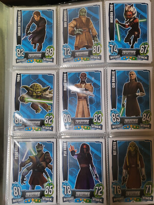 Topps Star Wars Force Attax Serie 4 Force Attax 4 Karten 2013