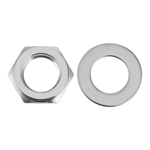 Thermometer Nut Washer Installation Kit 1/2-inch NPT Thread for Tel-Tru BQ300 - Picture 2 of 7