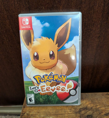 Nintendo Pokémon: Let's Go, Eevee! Nintendo Switch Game w/ Case E NTSC-U/C