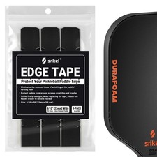 Srikel Pickleball Edge Guard Tape   Paddle 12-14mm Paddle, black