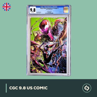 King in Black: Gwenom vs. Carnage #2 | CGC 9.8 | 2021 | Crain Cover C | US COMIC