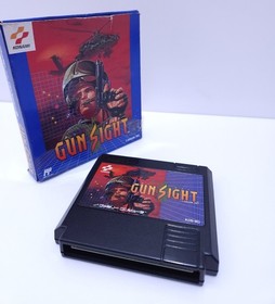 Working Item Famicom Soft Gun Sight Shooting GUN SIGHT Nintendo FC Cassette