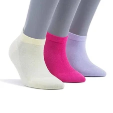 Women’s Bamboo Ankle Socks – Soft & Breathable (3 Pack)-452