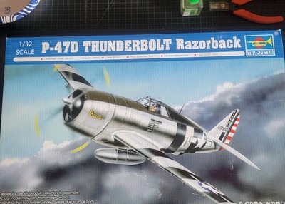 1:32 Trumpeter P-47D Thunderbolt Razorback.