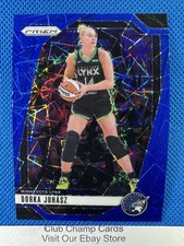 2024 #123 Dorka Juhasz Panini Prizm WNBA Blue Velocity Prizm Lynx