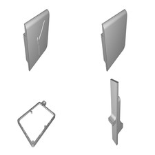 Custodia Cornice per Kobo Mini E-Reader 6mm Modulo GPS PA6C Stampato 3D