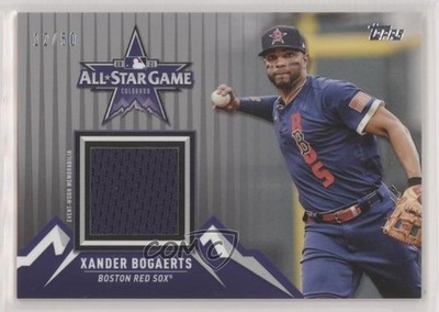 2021 Topps Update All-Star Stitches Silver 12/50 Xander Bogaerts #ASSC-XB 0qc2