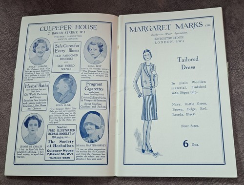 1929 D`Oyly Carte programa Gilbert & Sullivan Ruddigore Savoy Theatre - Imagen 3 de 11