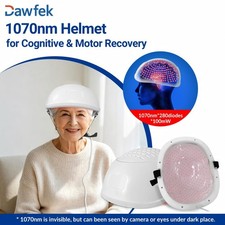 1070nm NIR Brain Helmet LED Therapy for Stroke Insomnia Depression Anxiety