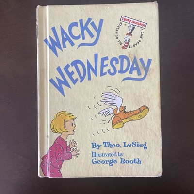 Wacky Wednesday Children s Book by Dr. Seuss 1974 Grolier Book Club Edition