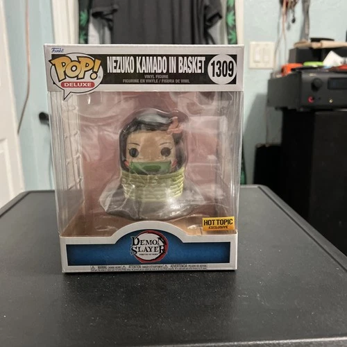 Funko Pop! Deluxe: Demon Slayer - Nezuko Kamado in Basket, figure number 1309.