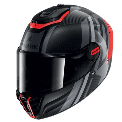 Shark Casque Intégral Spartan RS Carbon Shawn Carbonio Arancione Argento - Photo 1/4