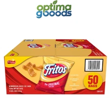 Fritos Original Corn Chips 1 oz Bags – 50 Pack Bulk Snacks. Free Shipping