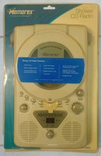 NEW Vintage Memorex Shower CD Radio AM FM Water Resistant 2004 Old Stock Sealed