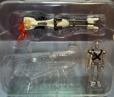 Star Wars Micro Galaxy Squadron IG-11 with Speeder Bike Series 12