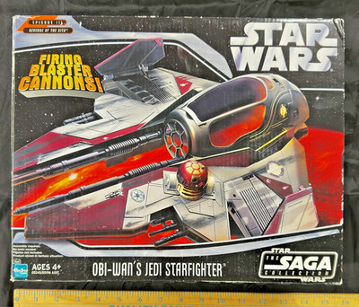 Hasbro Star Wars Obi-Wan Jedi Starfighter Episode III Revenge Sith NEW SEALED