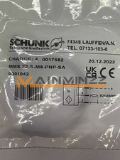 1X NEW SCHUNK MMS 22-S-M8-PNP-SA 0301042 Sensor