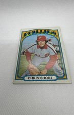 1972 Topps - High # Chris Short #665 EX