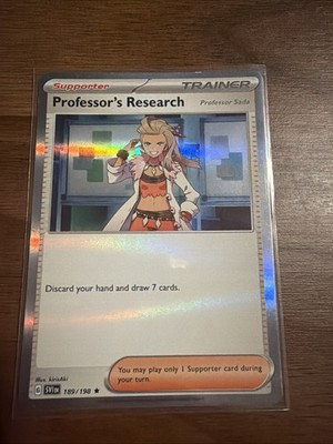 Professor's Research 189/198 SV01: Scarlet & Violet Base Set Holo