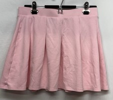 Wild Fable Women's Skirt Pleated Elastic Waist Pink Size Medium