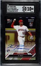 2024 Topps NOW Road to Opening Day Kyren Paris RC On Card Auto /99 SGC 10 & 10