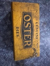 OSTER 1/4  3/8 NPT 572-C 2RS Pipe Threading Dies New Unused