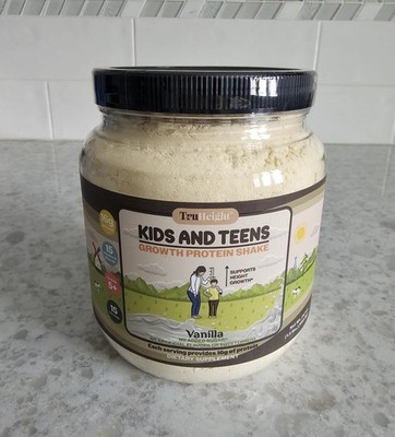 New Sealed TruHeight Kids And Teens Growth Protein Shake Vanilla 1.5lbs