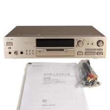 SONY MDS-JB930 MiniDisc Deck Atrac DSP Type-R Gold Works Tested Japan JN02 6.5