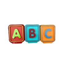 Vtech Alphabet Block 3 A B C - Sit to Stand Train Replacements Apple Ball Car