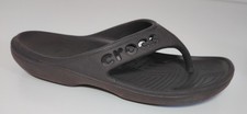Women's 7 Men's 5 Crocs Brown Baya II Flip Flops Sandals