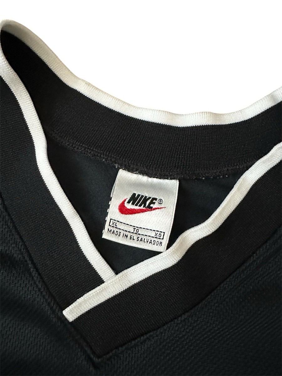 Vintage 1996 Nike Los Angeles Galaxy Black MLS Soccer Jersey