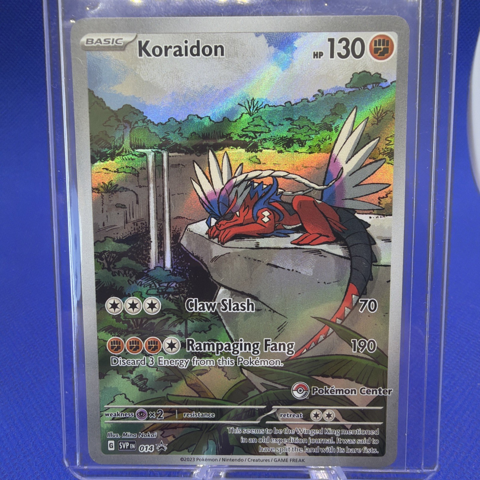 Koraidon 2023 Scarlet & Violet: Black Star Promo #SVP014 Scarlet