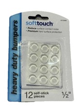Soft Touch Silicone Surface Protectors Clear Adhesive Bumpers Sound Dampening