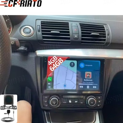 Android 15 Apple Carplay For BMW 1 Series E88 E82 E81 E87 08-11 Car Stereo Radio
