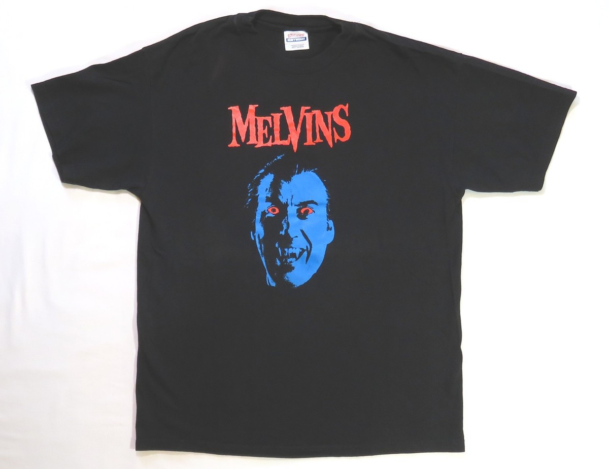 Melvins Vintage T Shirt 1997 Tour Christopher Lee Dracula Logo