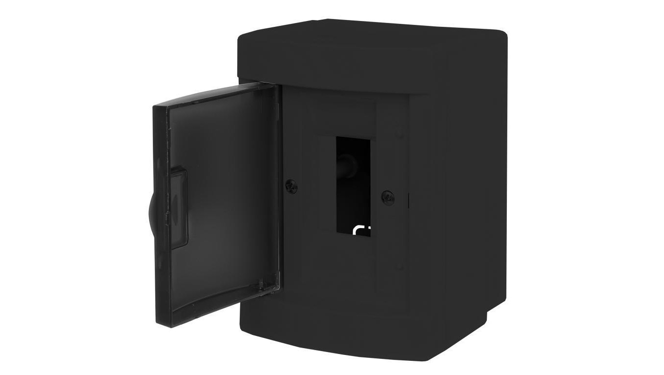 Module distributor surface-mounted 1x2 IP40 black CZRM-NT-02T