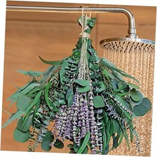 52 PCS Mix Dried Eucalyptus  Lavender Flowers Bundles for Shower, 17'' 52pcs