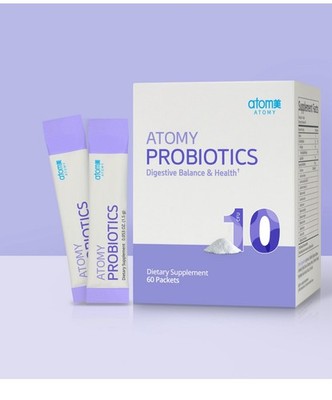 Atomy Probiotics 10 Billion CFU 12 Kinds Of Probiotics 60 Packets For 2 Months