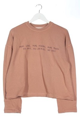 MNG Sweatshirt Damen Sweat Gr. DE 40 nude Casual-Look