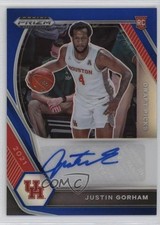2021-22 Panini Prizm Draft Picks Blue 88/149 Justin Gorham #DP-JGO Auto 1n0