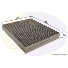Cabin Filter EKF210A Comline 971332B010 971332B010AT 971333K000 976193K000