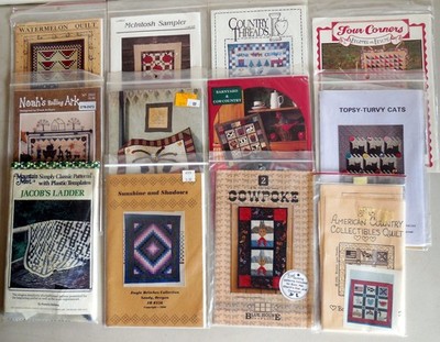 LOT 13 PATTERNS QUILTING QUILTS WALLHANGINGS MOUNTAIN MIST THIMBLEBERRIES+ C/UC