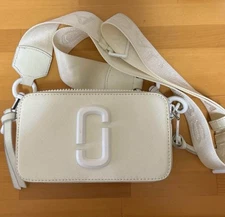 Marc Jacobs Snapshot Cross Body Shoulder White