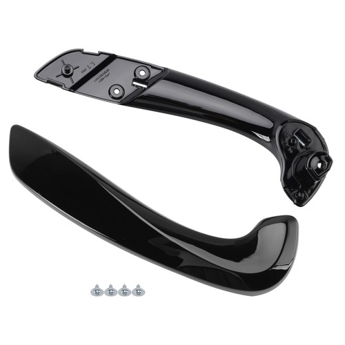 Front Left Inner Door Handle Base+Cover Set Black for Renault Megane MK3 Fluence - Picture 9 of 9