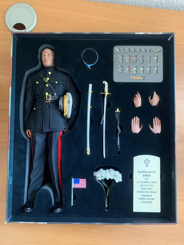 DiD USMC General Frank 1/6 Scale Figure, Marine Force Recon 12 Inch Collectible - Imagen 4 de 4