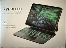 TYPECASE Edge Keyboard Case for iPad Air 11-inch M3 2025 / M2 2024 , iPad Pro 1