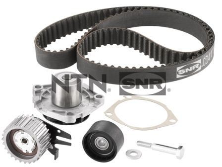 SNR Wasserpumpe + Zahnriemensatz KDP458.570 FüR Alfa Romeo Passend FüR Fiat-image